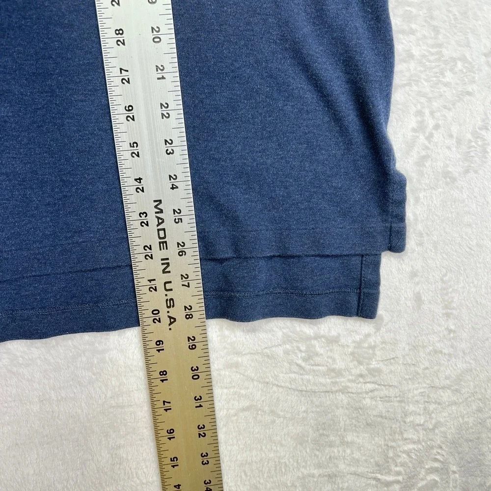 Polo Ralph Lauren Mens XL Blue Short Sleeve Polo Shirt Green Pony Logo Cotton